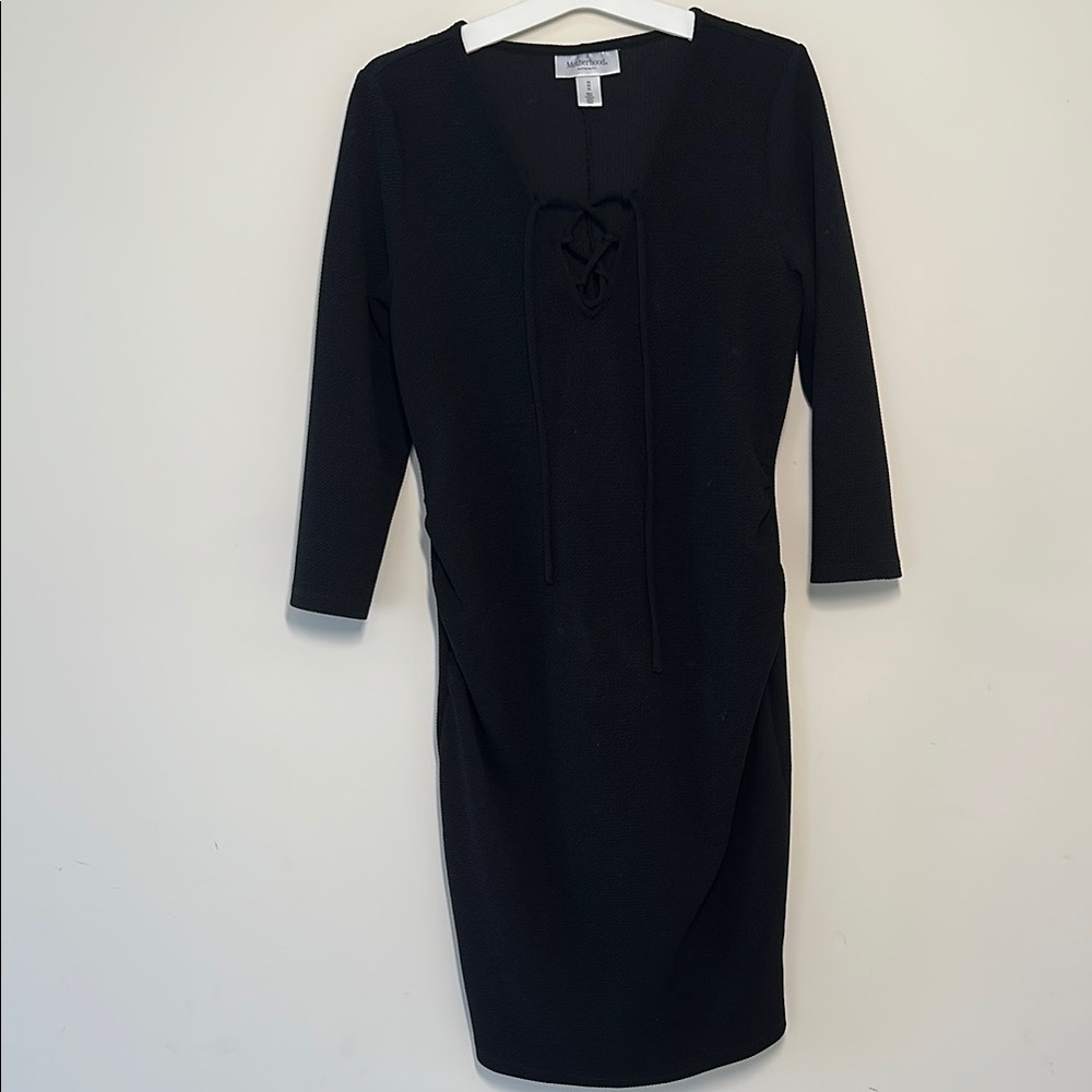 Motherhood Maternity Black Dress